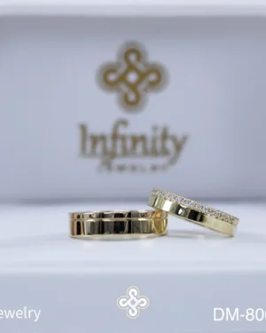 Dúo matrimonial plano acabado brillante en oro, modelo DM-800 - foto 2