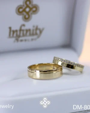 Dúo matrimonial plano acabado brillante en oro, modelo DM-800 - foto 3